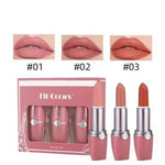 Fit Color Lipstick Set (Pack Of 3) - Elysian Vault