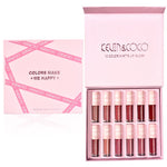 Kevin & Coco - Colors Make Me Make Me Happy - 12 Colors Matte Lip Gloss Set - Elysian Vault