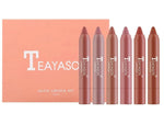 TEAYASON 6 Pcs Lip Crayon-Set A - Elysian Vault