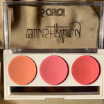 SASA 3 Colours Blush/Highlighter Palette - Elysian Vault