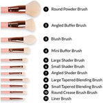 BH Weekend Vibes Brunch Bunch 11 Piece Brush Set Skin care My Store 