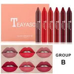 TEAYASON 6 Pcs Lip Crayon-Set B - Elysian Vault