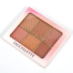 Miss Rose 6 Color Square Face Palette All In One - Elysian Vault